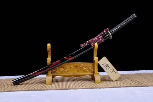 Katana – T10 Clay Tempered Steel with Solid Copper Mounts | Gosetsubai