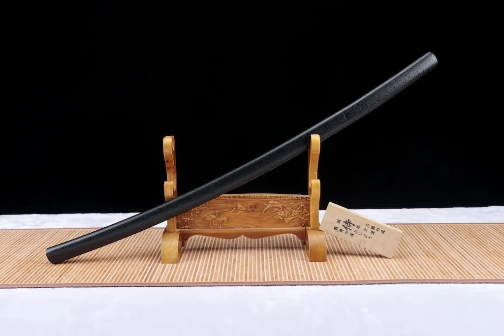 Katana – Folded Damascus Steel | Dark Concealed Samurai Sword