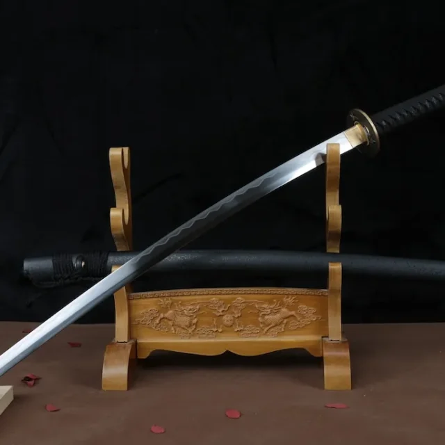 Katana – 1095 High Carbon Steel Water-Polished Blade | Gofuzan Elite Series