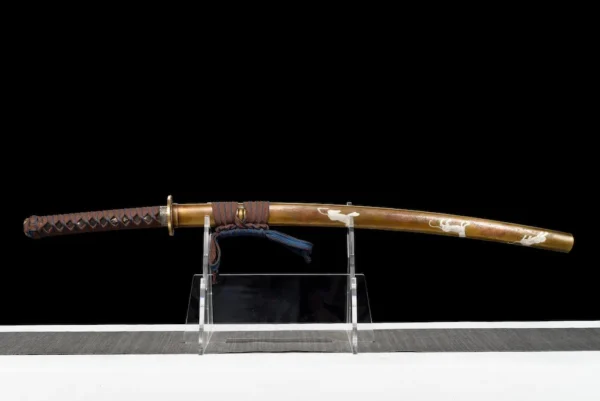 Katana – Twisted Damascus Steel Clay-Tempered Blade with Forward Balance | Fuko