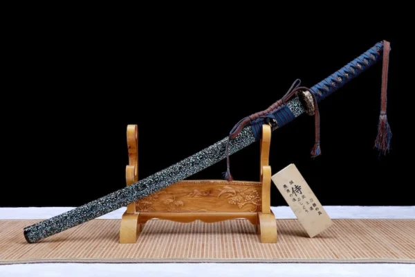 Katana – T10 Clay-Tempered Blade with Frosted Mid-Polish | Kansō “Cold Frost” Edition