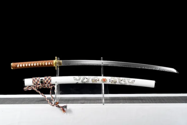 Katana – Hammer-Forged Stone-Pattern Manganese Steel Blade | Inuyasha High-Value Edition