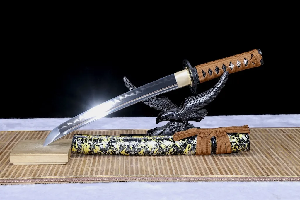 Tanto – 12-Inch Full-Tang Clay-Tempered Steel Blade | Yukimi Edition