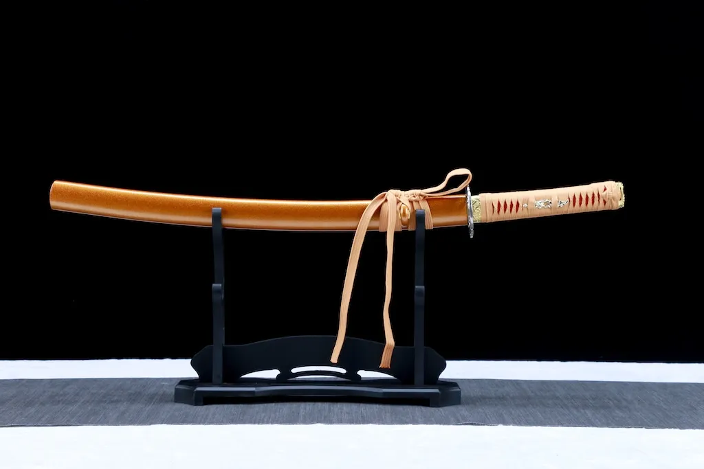 Wakizashi – T10 Clay Tempered Blade with True Hamon | Jashin Nidai Edition